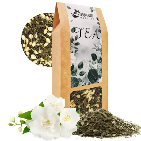 Herbata w kartoniku-jaśminowa premium 50g